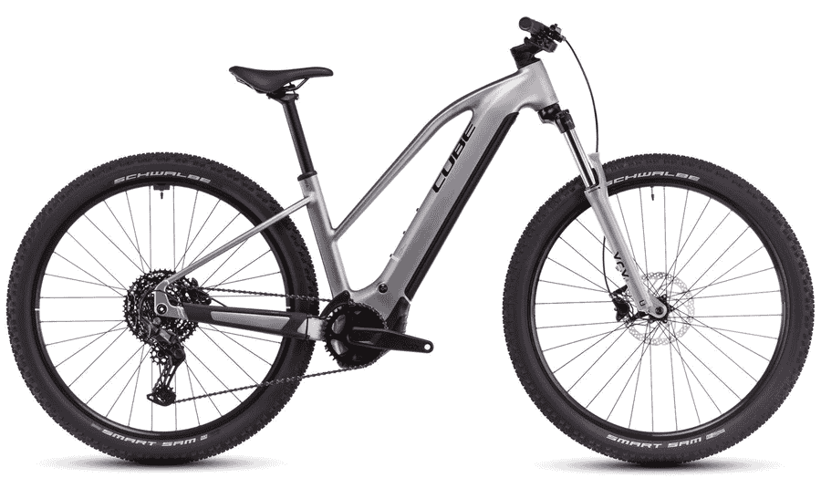Cube Reaction Hybrid ONE - 27.5 // 29 Zoll 800Wh 11K Trapez - silver´n´black