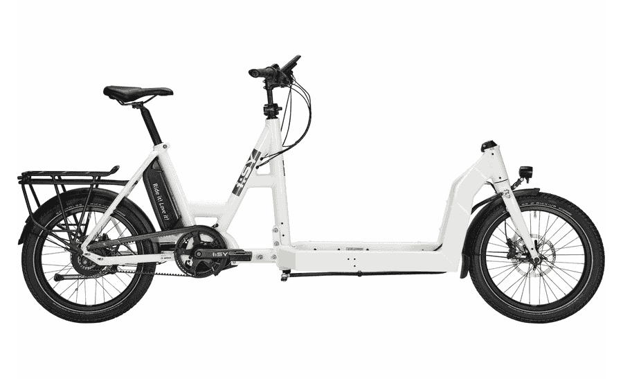 i:SY Cargo N3.8 ZR Maxi - 20 Zoll 545Wh Enviolo Lastenrad - seashell white