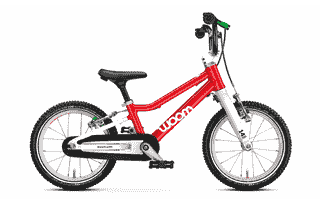 Woom GO 2 - 14 Zoll Diamant 1K - woom red