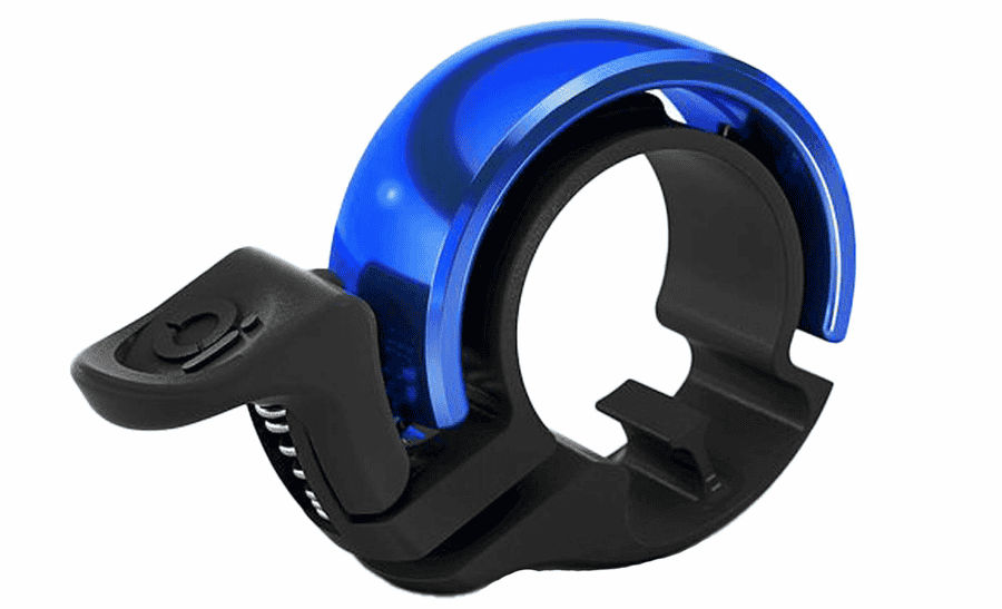 Knog Oi Classic Large Fahrradklingel - schwarz/blau