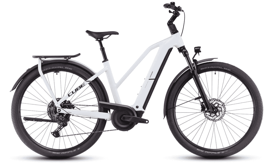 Cube Kathmandu Hybrid ONE - 28 Zoll 800Wh 10K Trapez - polarwhite´n´black