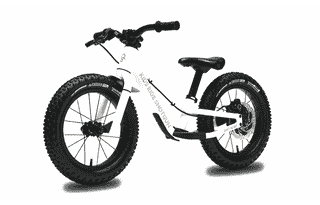 Kids Ride Shotgun - Dirt Hero Magura - 14 Zoll Laufrad - White