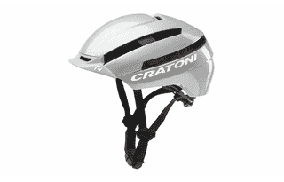Cratoni C-Loom 2.0 Fahrradhelm - silverfrost glossy