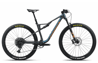 Orbea OIZ H20 - 29 Zoll 12K Fully - Moondust Blue Leo Orange
