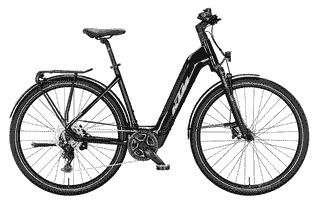 KTM MACINA SPORT SX 20 - 28 Zoll 400Wh 9K Wave - flaming black (grey+orange)