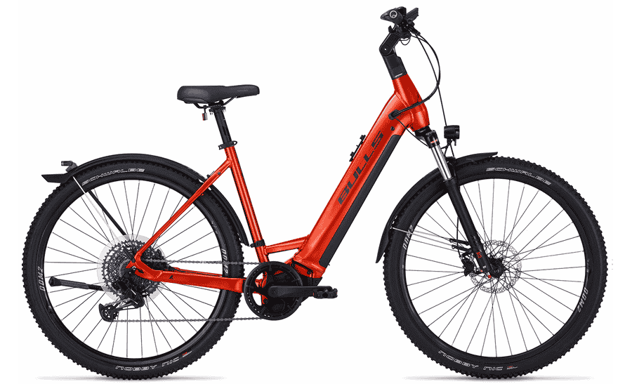 BULLS Cross Rider EVO 2 750 - 29 Zoll 750Wh 12K Wave - metallic orange