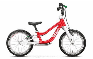Woom GO 1+  - 14 Zoll Laufrad - woom red