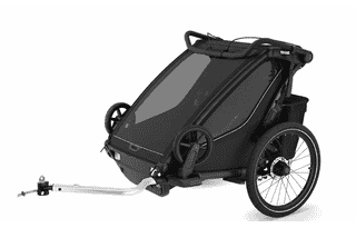 Thule Chariot Sport 2 double - Kinderfahrradanhänger - Black