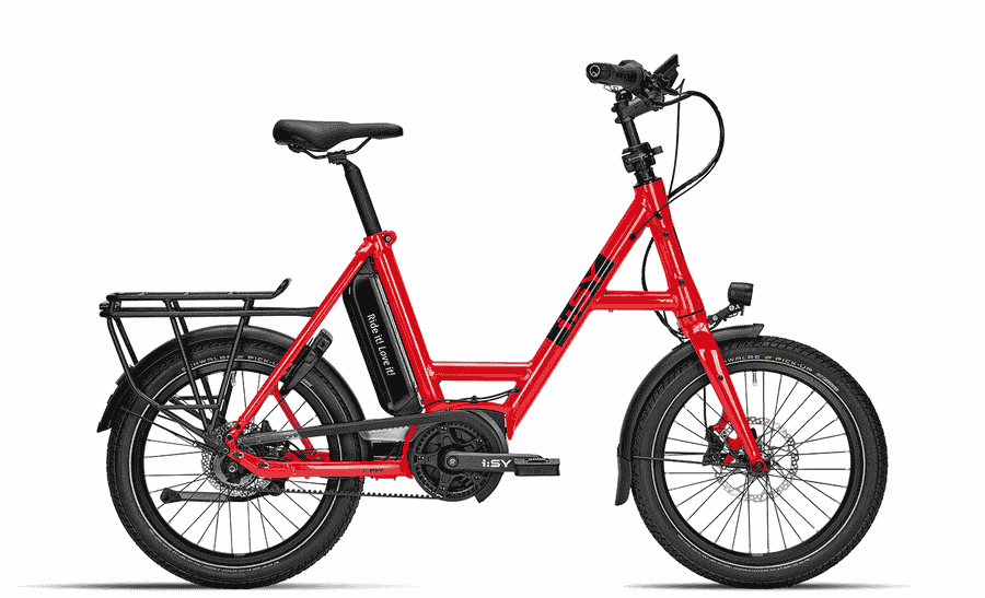 i:SY E5 ZR F CX - 20 Zoll 545Wh 5N Compact - poppy red