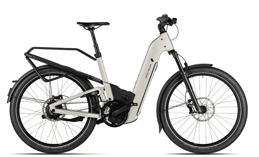 Riese & Müller Homage5 GT vario- 27.5 Zoll 800Wh Enviolo Fully - Warm Silver