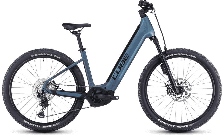 Cube Reaction Hybrid ABS 750 - 27.5 Zoll 750Wh 12K Wave - smaragdgrey´n´blue