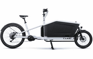 Cube Cargo Sport Dual Hybrid 1000 - 20/27.5 Zoll 1000Wh 10K Lastenrad - flashwhite´n´black