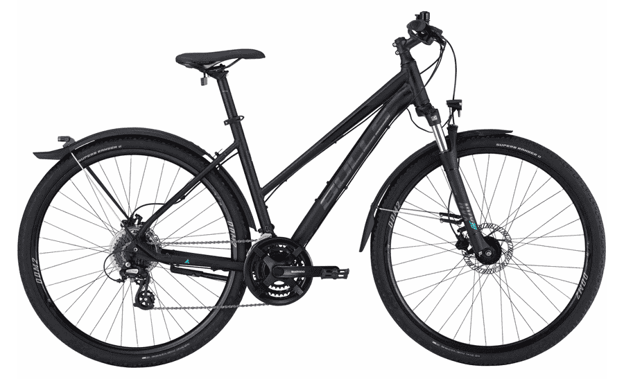 BULLS Cross Bike Street - 28 Zoll 24K Trapez - black matt