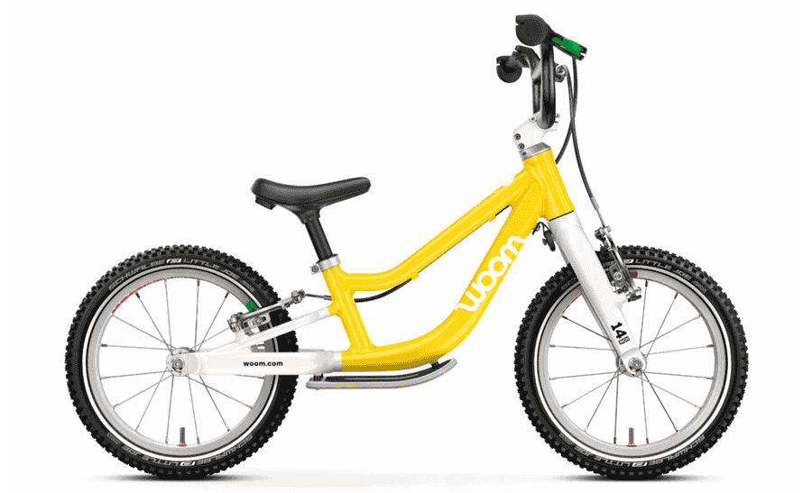 Woom GO 1+  - 14 Zoll Laufrad - vibrant yellow