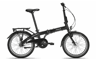 Pegasus D7A - 20 Zoll 7N-RT Faltrad - matt black / chrome