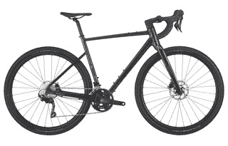 Scott Speedster Gravel 30 - 28 Zoll 20K Diamant - cosmic blue