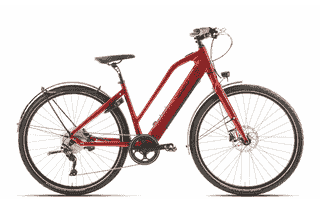 Velo de Ville 6TY Urban - 28 Zoll 430Wh 11K Trapez - Wine Red