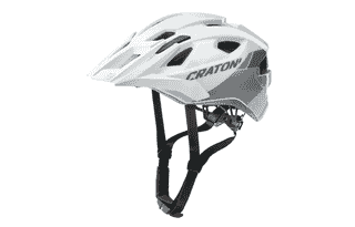 Cratoni AllRide - white-silver glossy