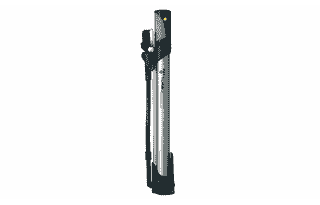 Topeak Turbo Morph Mini-Standpumpe silber