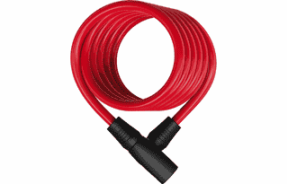 Abus Spiralkabelschloss Star 4508K/150 - red