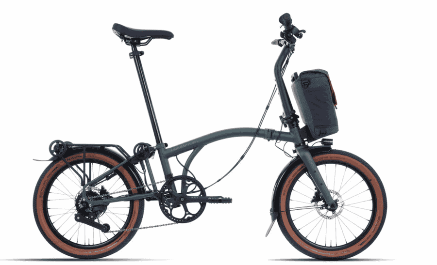 Brompton G Line Electric - 20 Zoll 345Wh 4K Faltrad - Forest Green