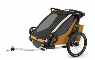 Thule Chariot Sport 2 double - Kinderfahrradanhänger - Natural Gold