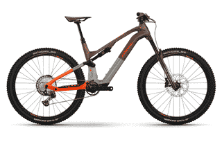 Haibike LYKE CF 10 - 29 Zoll 430Wh 12K Fully - leather/orange - gloss