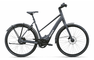Koga E-Supermetro - 28 Zoll 400Wh Trapez Enviolo - jeans wrinke paint