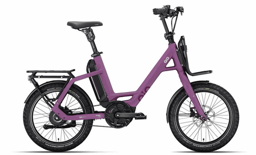 QIO EINS+ P-E Unisex - 20 Zoll 545Wh Enviolo Compact - dark violett matt