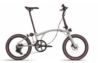 Brompton G Line - 20 Zoll 8K Faltrad - Traildust White
