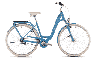 Cube ella - 28 Zoll 8N Wave - sphereblue´n´creme