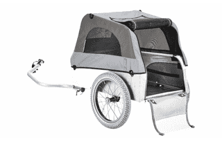 Kettler Doggy Top - Hundeaufsatz Quadriga Cargo - Black Grey