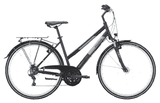 PEGASUS Avanti 18 - 28 Zoll 18K Trapez - black