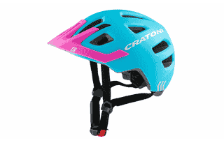 Cratoni Maxster Pro Kinderhelm - blue-pink matt