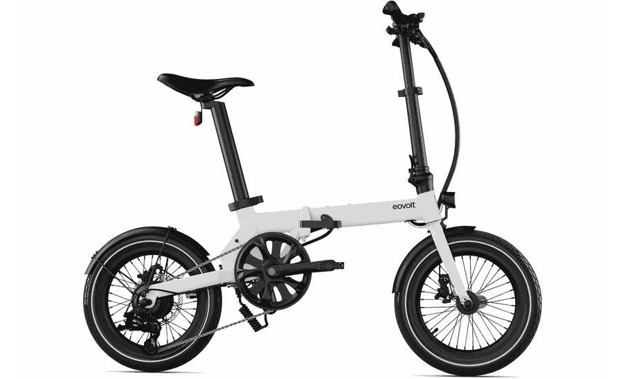 Eovolt Morning - 16 Zoll 250Wh 4K Faltrad - Mondgrau