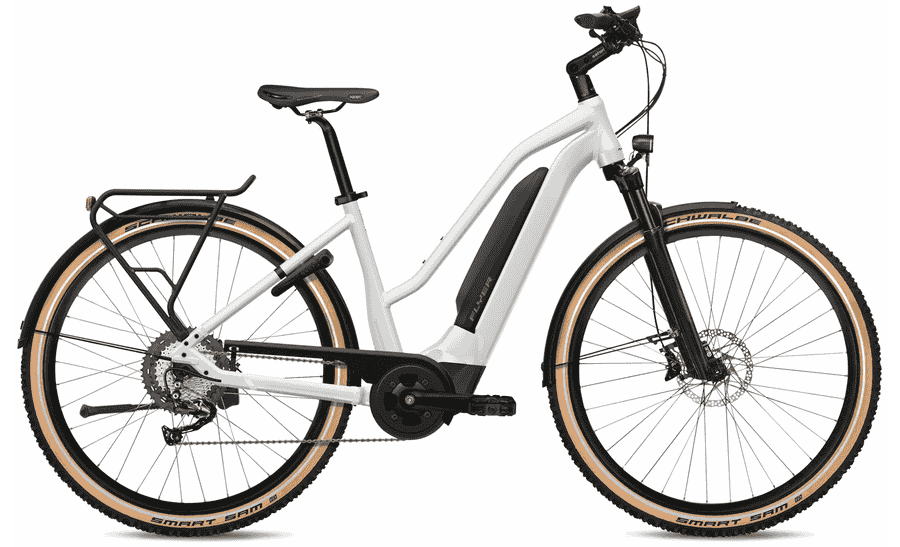 FLYER Upstreet5 3.12 - 29 Zoll 630Wh 9K Trapez - Pearl White Gloss