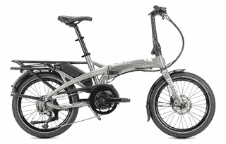 Tern Vektron Q9 - 20 Zoll 400Wh 9K Faltrad - satin metallic silver / silver