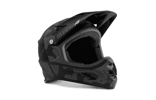 Bluegrass Intox Helm - Black Camo Matt