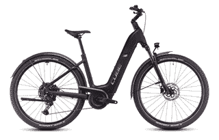 Cube Nuride Hybrid Pro Allroad - 28 Zoll 800Wh 10K Wave - black´n´bronze