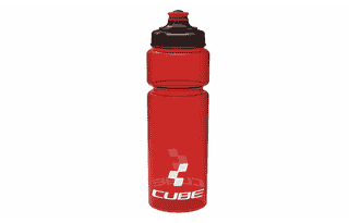 Cube Trinkflasche 750 ml Icon red