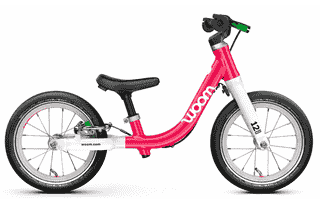 Woom GO 1 - 12 Zoll Laufrad - hot pink