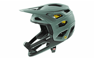 Uvex Revolt MIPS Fahrradhelm - moss green black matt