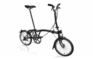 Brompton C-Line Urban - Typ H - 16 Zoll 2K Faltrad - black