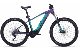 BULLS E-Stream EVA 1 27.5 - 27.5 Zoll 740Wh 10K Diamant - aubergine matt/emerald/black matt