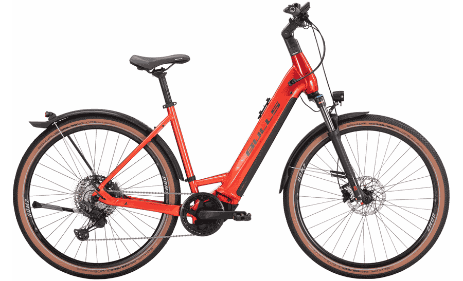 BULLS Cross Rider EVO 2 - 29 Zoll 750Wh 11K Wave - metallic orange / chrome red