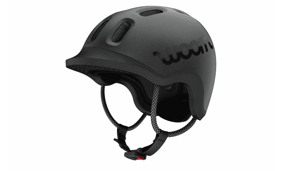 Woom Ready Kinderhelm - charcoal metallic