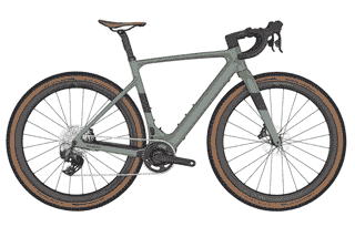 Scott Solace Gravel eRIDE 20 - 28 Zoll 360Wh 12K Diamant - Undergrowth Green