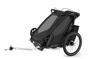 Thule Chariot Sport 2 single - Kinderfahrradanhänger - Black