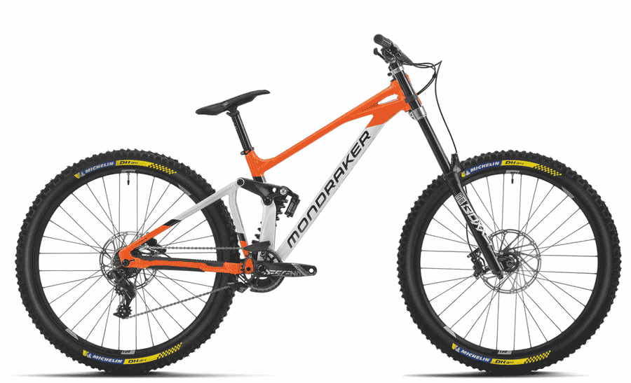 Mondraker Summum MX - 29 Zoll 7K Fully - White Orange