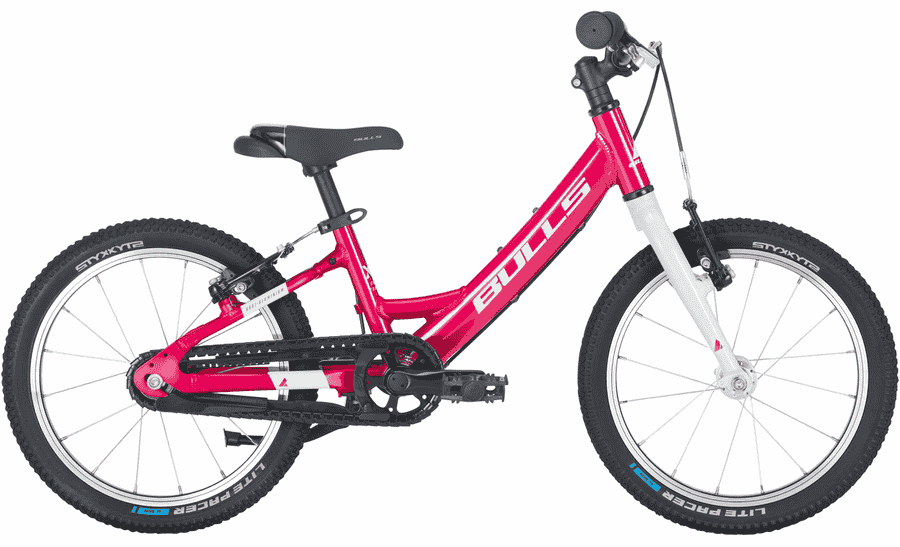 BULLS Tokee Lite 16 V - 16 Zoll 1K Wave - rouge red